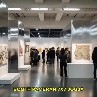 booth pameran 2x2 jogja